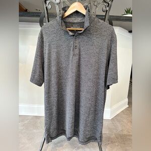 Vineyard Vines Men's Short Sleeve Heathered Polo - Gray